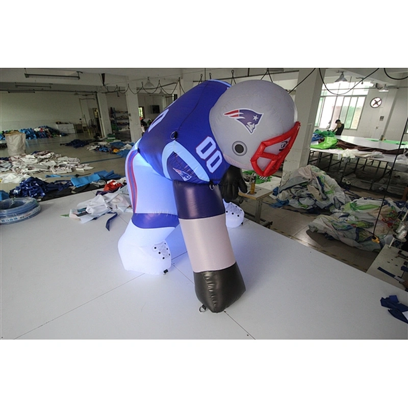 inflatable half-squatting Rugby player-1.5m