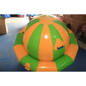 Popular NEVERLAND TOYS Inflatable Water Toys Inflatable Rocker Saturn Rotating Saturn for Crazy Game Hot Sale-2x1.6m