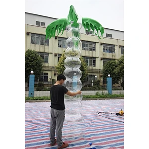 Cube Advertising Shape Sky Best Quality Inflatable Air Dancer-0.7x0.7x2.2m