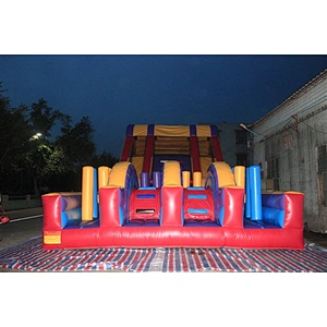 obstacle course inflatable inflatable obstacle inflatable obstacle course-14x6.5x6M