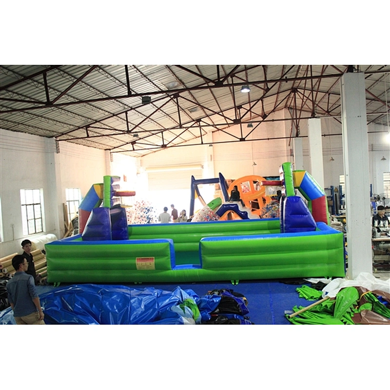 High Quality inflatable human table soccer inflatable soccer field inflatable sport games for sale-8x4M
