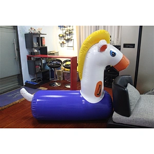 Farm Animals Pvc Jumping Goat Inflatable Animal Toy-1.2+1.5m