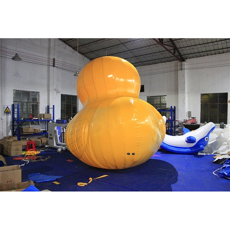 Popular Customized Inflatable Water Toys Inflatable Fooating Toys Giant Yellow Rubber Duck Hot Sale-5m
