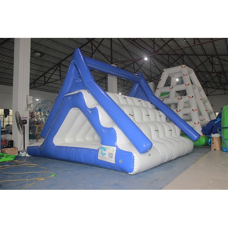 Triangle slide products Inflatable water park equipment ,inflatable water play equipment for water park-4x4x3M
