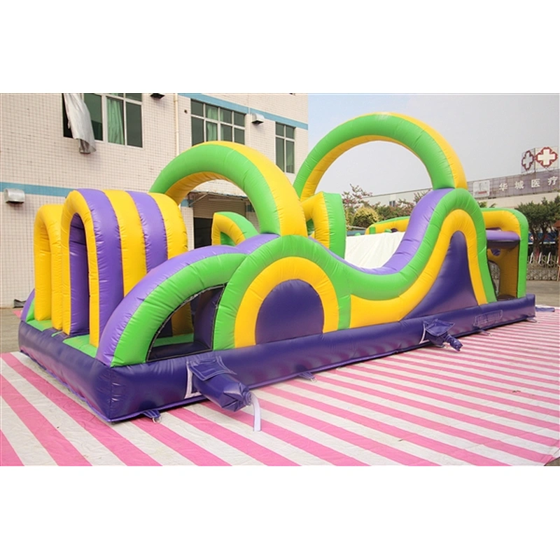 obstacle course inflatable inflatable obstacle inflatable obstacle course-9x4x4.5M
