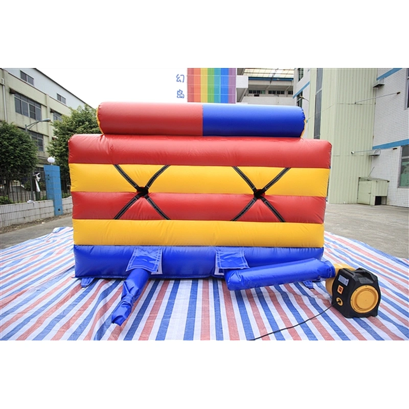 Customized 2 lane inflatable bungee run / inflatable sport games for sale-9.14x3.35x2.4m