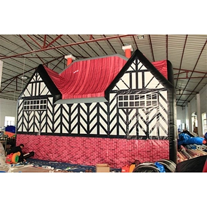 Hot Outdoor Inflatable Party Tent House Inflatable Bar Inflatable pub for sale-5x8x6.2M