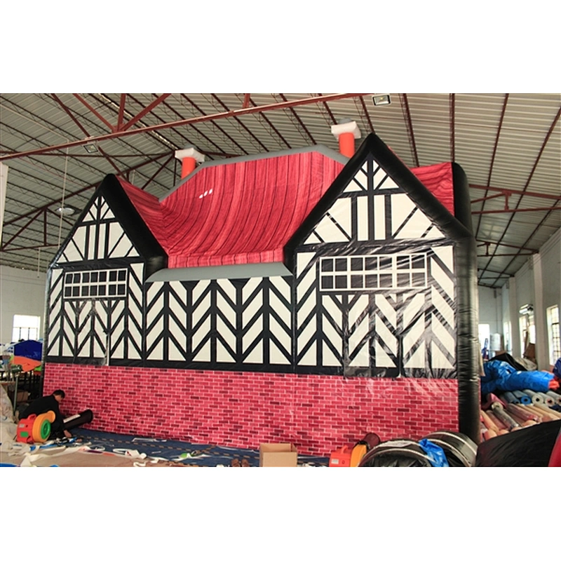 Hot Outdoor Inflatable Party Tent House Inflatable Bar Inflatable pub for sale-5x8x6.2M