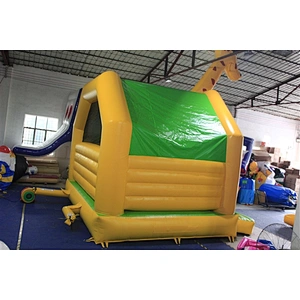 cute giraffe jumping castle jumping bouncer Inflatable Bouncer-4.7x4.7x5M