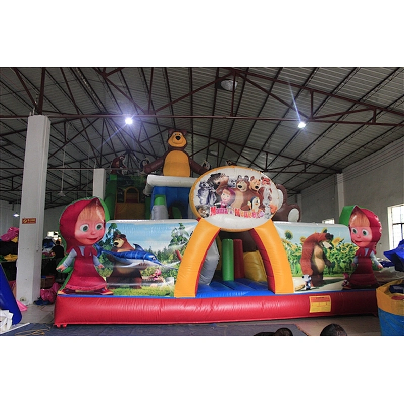 fun city inflatable amusement park-12x7x6M