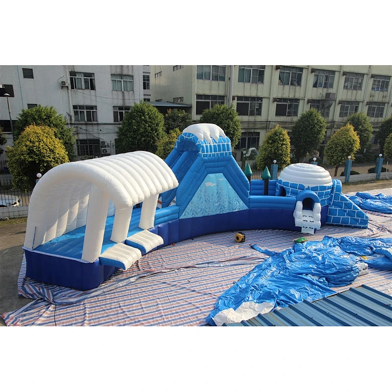 Water Slide For Adult Large Swimming Pool Water Park Pop For Sale-21.5x21.5