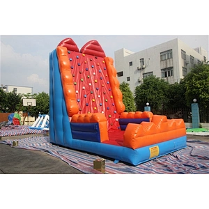 Customized Inflatable Floating Climbing wall, Inflatable Climbing Wall inflatable mountain climbing for sale-6x3.5x6m