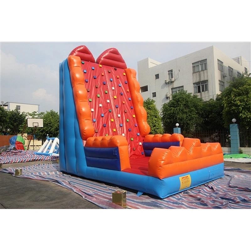 Customized Inflatable Floating Climbing wall, Inflatable Climbing Wall inflatable mountain climbing for sale-6x3.5x6m