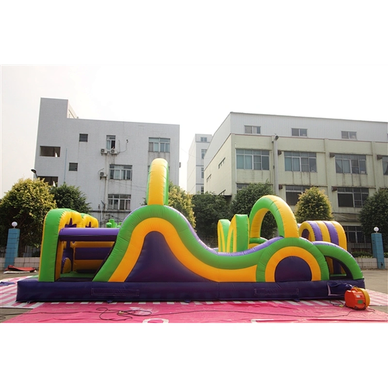 obstacle course inflatable inflatable obstacle inflatable obstacle course-9x4x4.5M