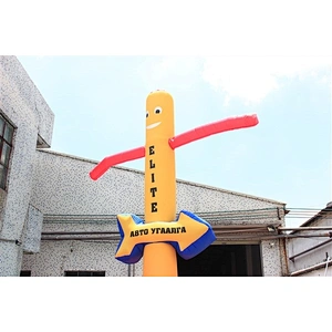 Cube Advertising Shape Sky Best Quality Inflatable Air Dancer-6m