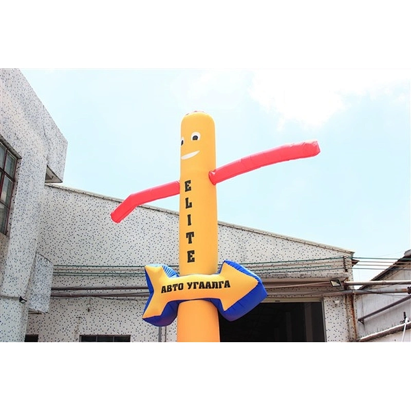 Cube Advertising Shape Sky Best Quality Inflatable Air Dancer-6m