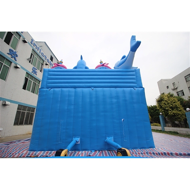 giant fierce shark Underwater World fun city inflatable amusement park-12x7x8.5M