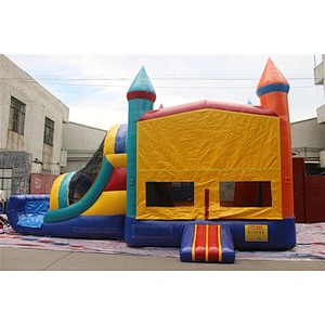bouncer with slide jumping castle&basic castle&Inflatable Combo-7x4x4.5M