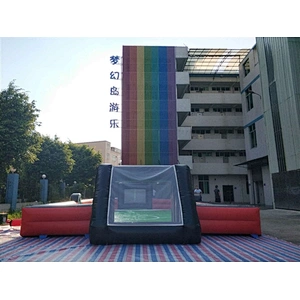 High Quality inflatable human table soccer inflatable soccer field inflatable sport games for sale-12x6m