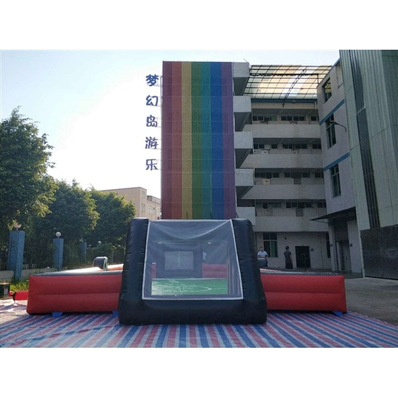 High Quality inflatable human table soccer inflatable soccer field inflatable sport games for sale-12x6m