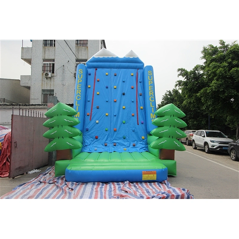 Customized Inflatable Floating Climbing wall, Inflatable Climbing Wall inflatable mountain climbing for sale-5.5x4.3x6.3M