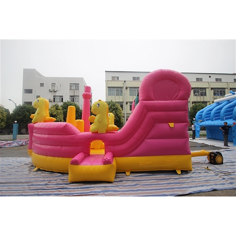 small cute dragon bouncer area for kids fun city inflatable amusement park-6x4x3M