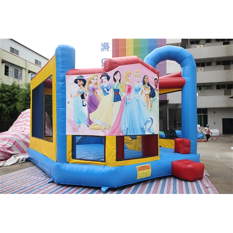 disney Princess gathering jumping castle jumping bouncer Inflatable Bouncer-5.4x4.3x4.2M