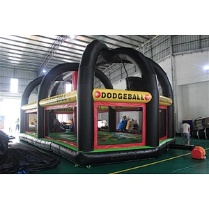 exciting inflatable sport games inflatable wrecking ball game inflatable sports-12x5x4m