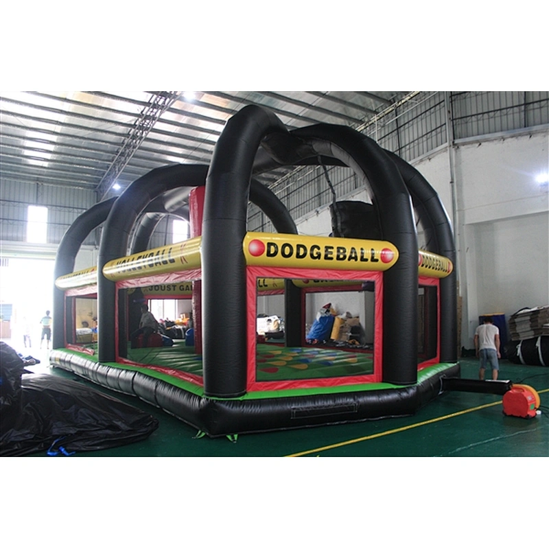 exciting inflatable sport games inflatable wrecking ball game inflatable sports-12x5x4m