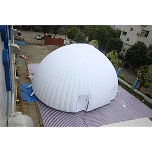 Giant Large Commercial Facet Clear Transparent Led Family Wedding Camping Bubble Inflatable Yurt Tent-12x4x6m