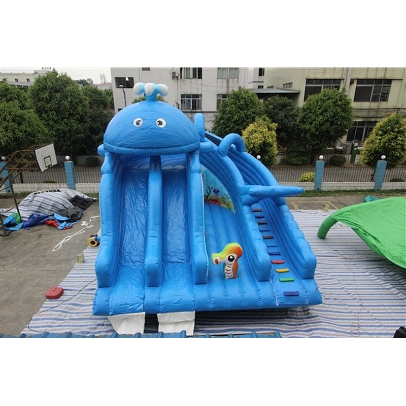 Newest Inflatable Water Slide Inflatable Slip Inflatable Water Slide For Kids-9x6m