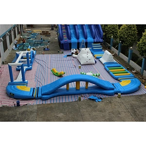 inflatable water obstacle-17x12m