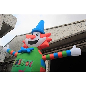 Customized Wholesale Cheap Used Adult Clown Costume Advertising Inflatable Dancing Man Air Sky Dancer For Sale-4m