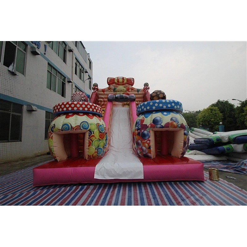sweet candy bazaar candy jar Inflatable Slide-8x5x7M