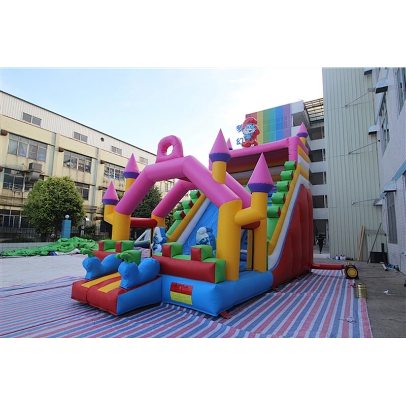 inflatable castle inflatable bouncer slide Inflatable Slide-8x4x7M