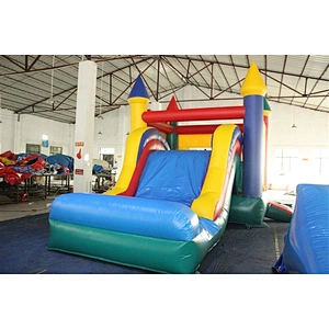bouncer with slide jumping castle&basic castle&Inflatable Combo-6.4x4.4x4M