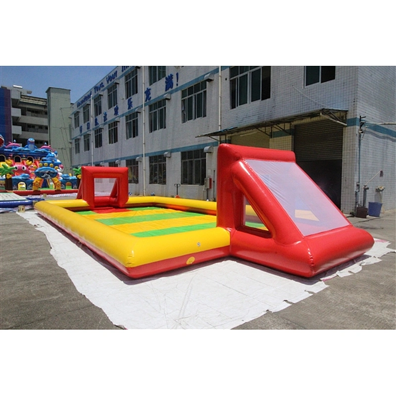 High Quality inflatable human table soccer inflatable soccer field inflatable sport games for sale-13x6x0.55M