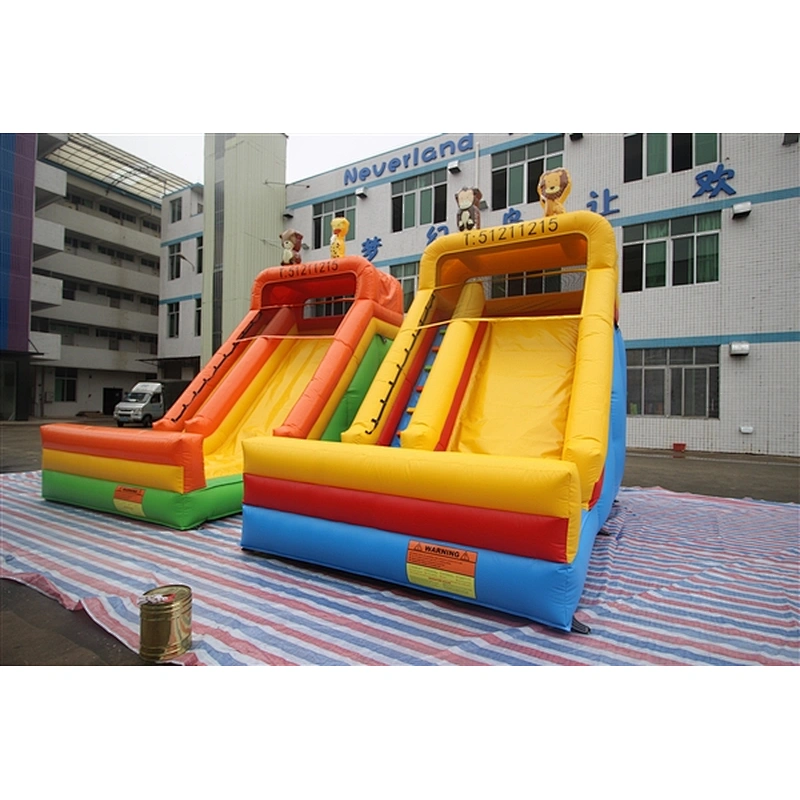 colorful slide basic slide Inflatable Slide-5x3x5.3M