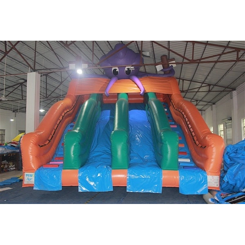 The hot sale octopuses giant inflatable water slide which is inflatable water slide for kids-8x6x6.5m