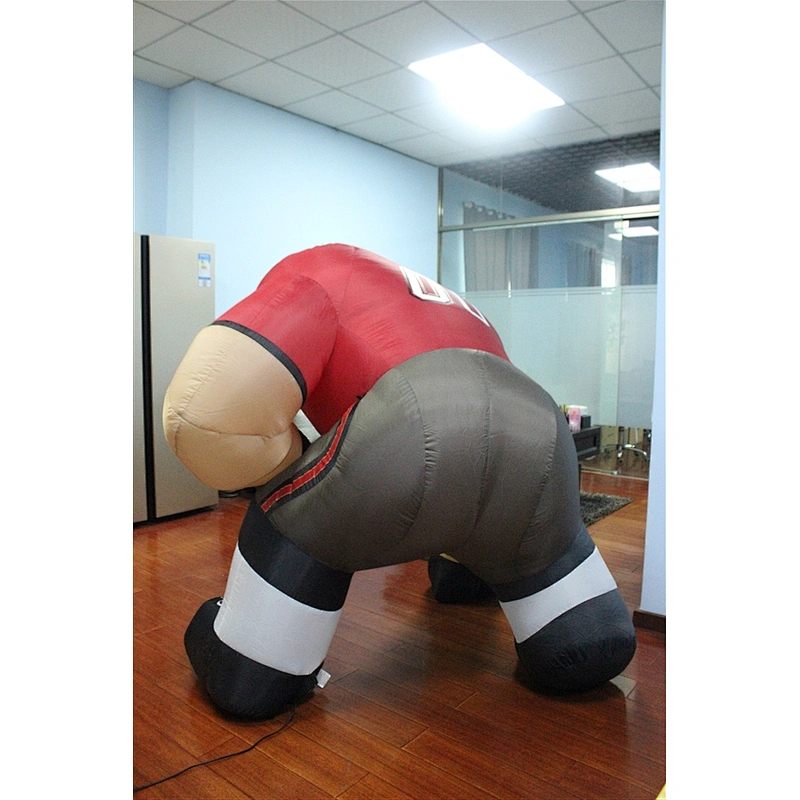 inflatable half-squatting Rugby player-1.5M