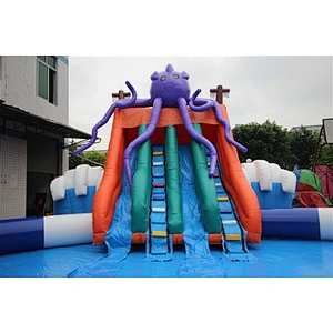 Adult Floating Waterpark Theme Items Splash Mini Children Amusement Rides Equipment Indoor Inflatable Aqua Water Park For Sale-23x22x8m