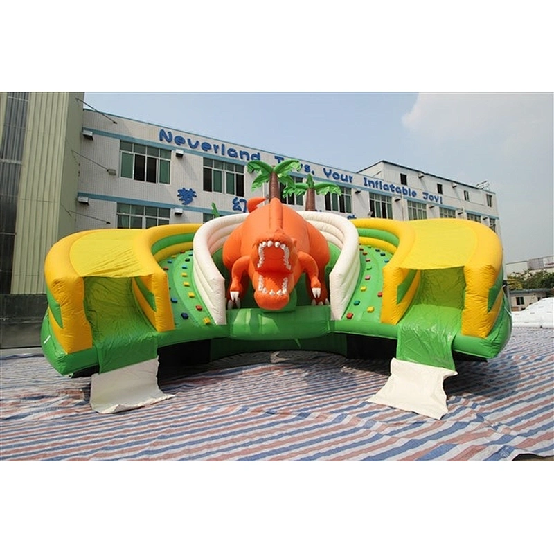 inflatable water slide with crocodile-23x22x6.5M