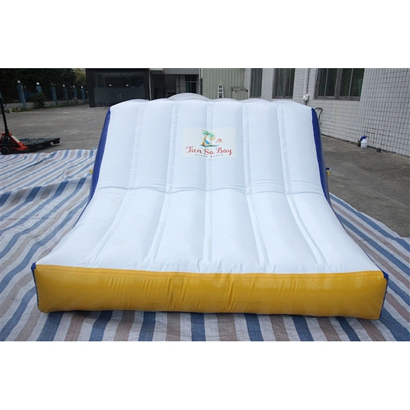 summer toys outlet inflatable water blob launch pad, inflatable water jumping pillow-5.5x2m