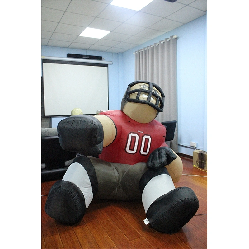 inflatable half-squatting Rugby player-1.5M