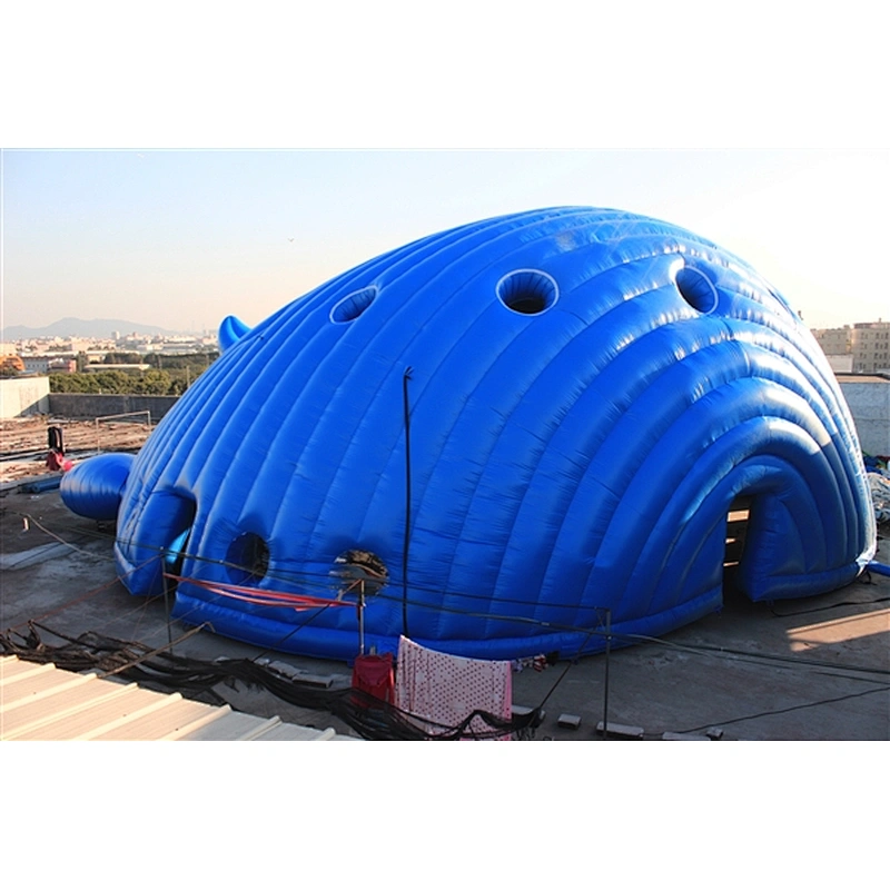 giant inflatable whale inflatable tent large inflatable igloo tent for event-35x20x13m