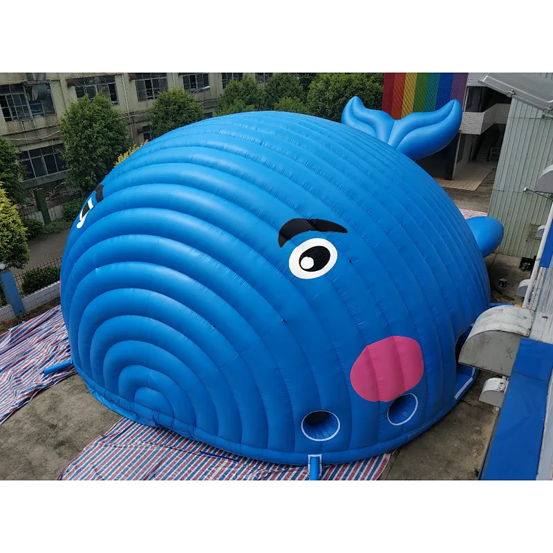 giant inflatable whale inflatable tent large inflatable igloo tent for event-30x16x6.7m