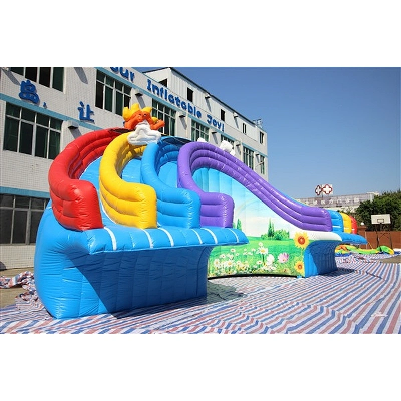 Inflatables Adult Size Aqua Outdoor Near Me Amusement Big Cheap Inflatable Water slides Commercial Slide For Sale-12x8x7M