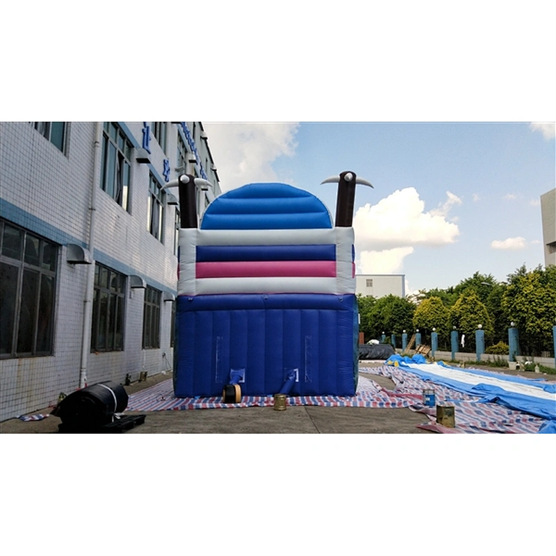 Frozen Anna and Elsa princess inflatable bouncer slide Inflatable Slide-7x4.5x6M