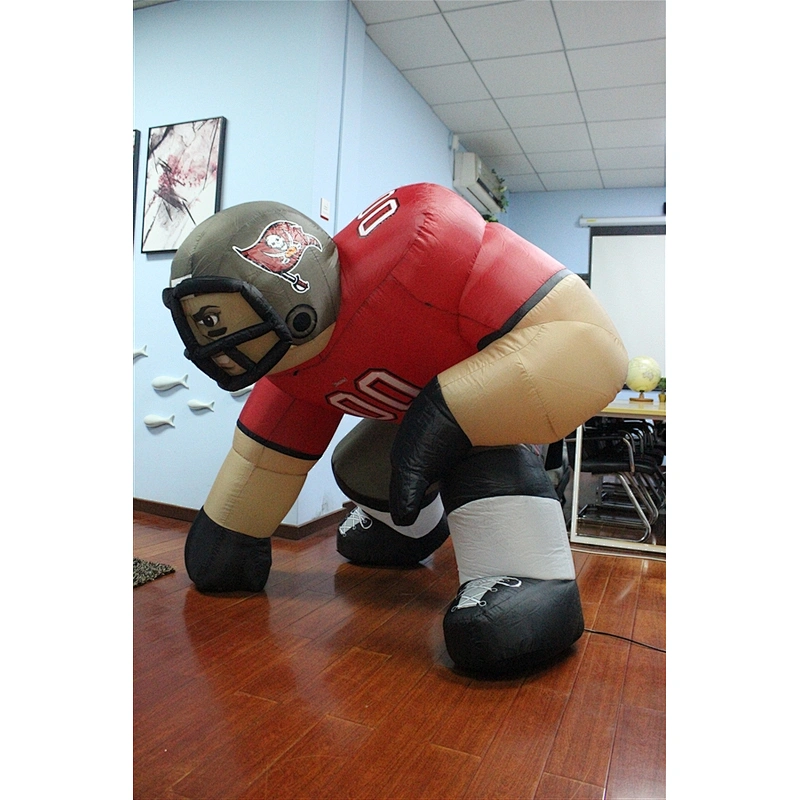 inflatable half-squatting Rugby player-1.5M