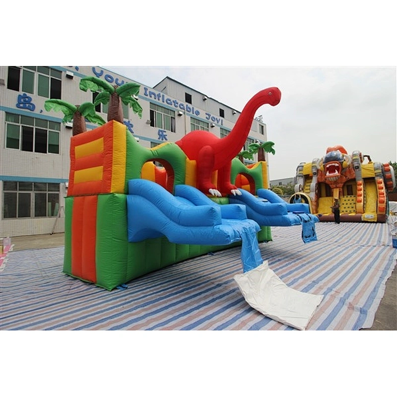 dinosaur inflatable water slide-20x3M
